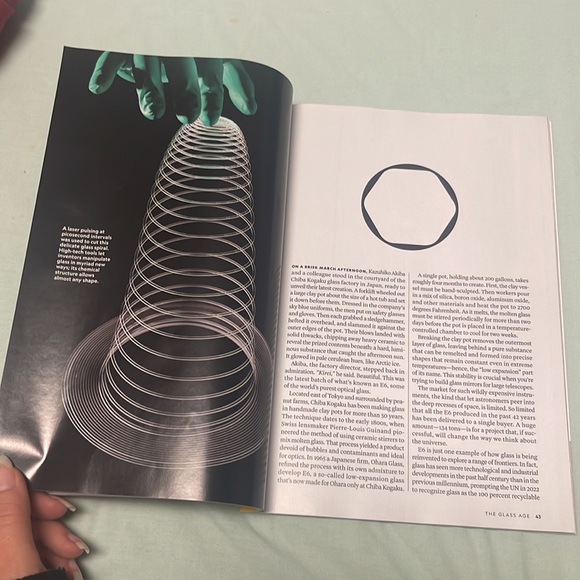 National Geographic Magazine February 2024 The Glass Age - Picture 10 of 15